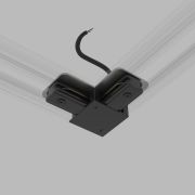 Соединитель электрический коннектор угловой с вводом питания для однофазного шинопровода 85012/00