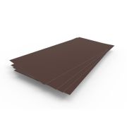 Лист гладкий 0.45 (1 250 , 8017 шоколад в пленке, 2 500) Некондиция