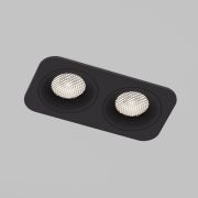 Светильник встраиваемый светодиодный Tetro 20W 4000K черный IP44 15277/LED