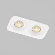 Светильник встраиваемый светодиодный Tetro 20W 3000K белый IP44 15277/LED