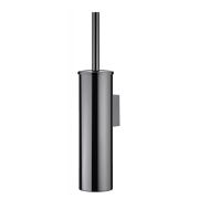 K-1087POLISHED BLACK Щетка для унитаза подвесная