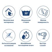 Kammel BM-8304 Light Lilac Коврик для ванной