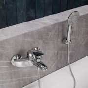 Rossel 2801 Смеситель для ванны с коротким изливом