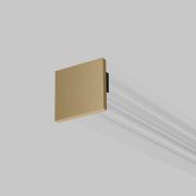 Brass Line Заглушки для накладного шинопровода латунь 2шт 85230/00