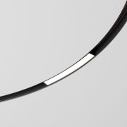 Slim Magnetic Трековый светильник для радиусного шинопровода 8W 4200K Planar чёрный Ø 1200мм 85181/01