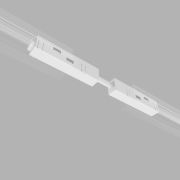 Прямой коннектор и планка Slim Magnetic белый (1 шт.) 85096/00