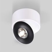 Накладной светодиодный светильник Glide белый/черный 25100/LED