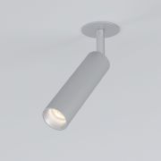 Встраиваемый светодиодный светильник Diffe серебряный 25040/LED