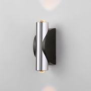 Настенный светодиодный светильник Steel LED черный/сталь 40109/LED чёрный/сталь