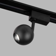 Трековый светодиодный светильник для однофазного шинопровода Ball Черный 8W 4200K LTB76