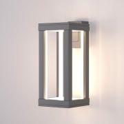 Уличный настенный светодиодный светильник Frame LED IP54 1527 TECHNO LED серый