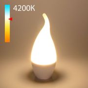 Светодиодная лампа «Свеча на ветру» CA37 8W 4200K E14 BLE1432