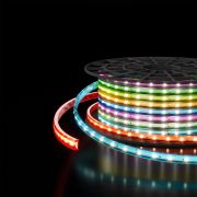 Светодиодная лента 220 В 11 Вт/м 60 Led/м 5050 IP65, RGB, 50 м Лента светодиодная 220V 11W 60Led 5050 IP65 мульти, 50 м