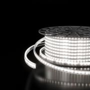 Светодиодная лента 220 В 14,4 вт/м 120 Led/м 2835 IP65, холодный белый 6500K, 50 м Лента светодиодная 220V 14,4W 120Led 2835 IP65 6500 холодный белый, 50 м