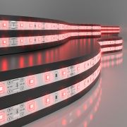 Светодиодная лента 12 В 4,8 Вт/м 60 Led/м 2835 IP20, красный, 5 м Лента светодиодная 12V 4,8W 60Led 2835 IP20 красный, 5м