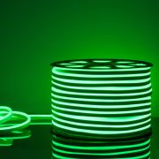 Светодиодный гибкий неон 220 В 9.6 Вт/м 120 Led/м 2835 IP67, односторонний зеленый, 50 м Гибкий неон220V 9,6W 120Led 2835 IP67 односторонний красный, 50м